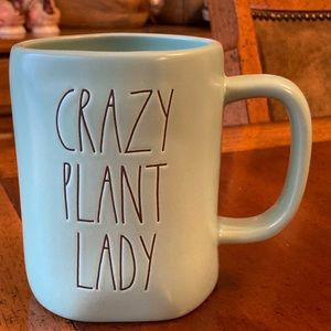 🪴 Rae Dunn Crazy Plant Lady Mint Green Coffee Mug